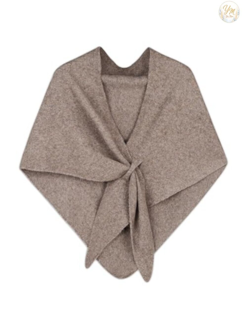Cashmere Acrylic Wool Pashmina Shawl Wrap Poncho Cape Blanket Open Front